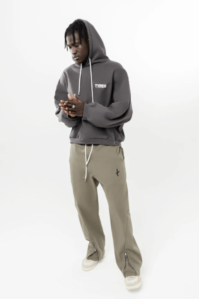 Штаны зип Haki "Zipper-pants"