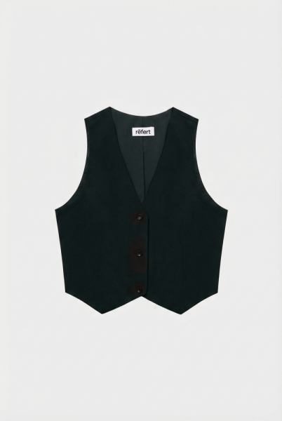 Жилет прямой