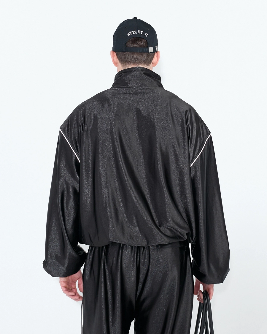 Олимпийка из сатина ASIA ST 71, цвет: Черный, Ast71.olympic-satin-bl купить онлайн