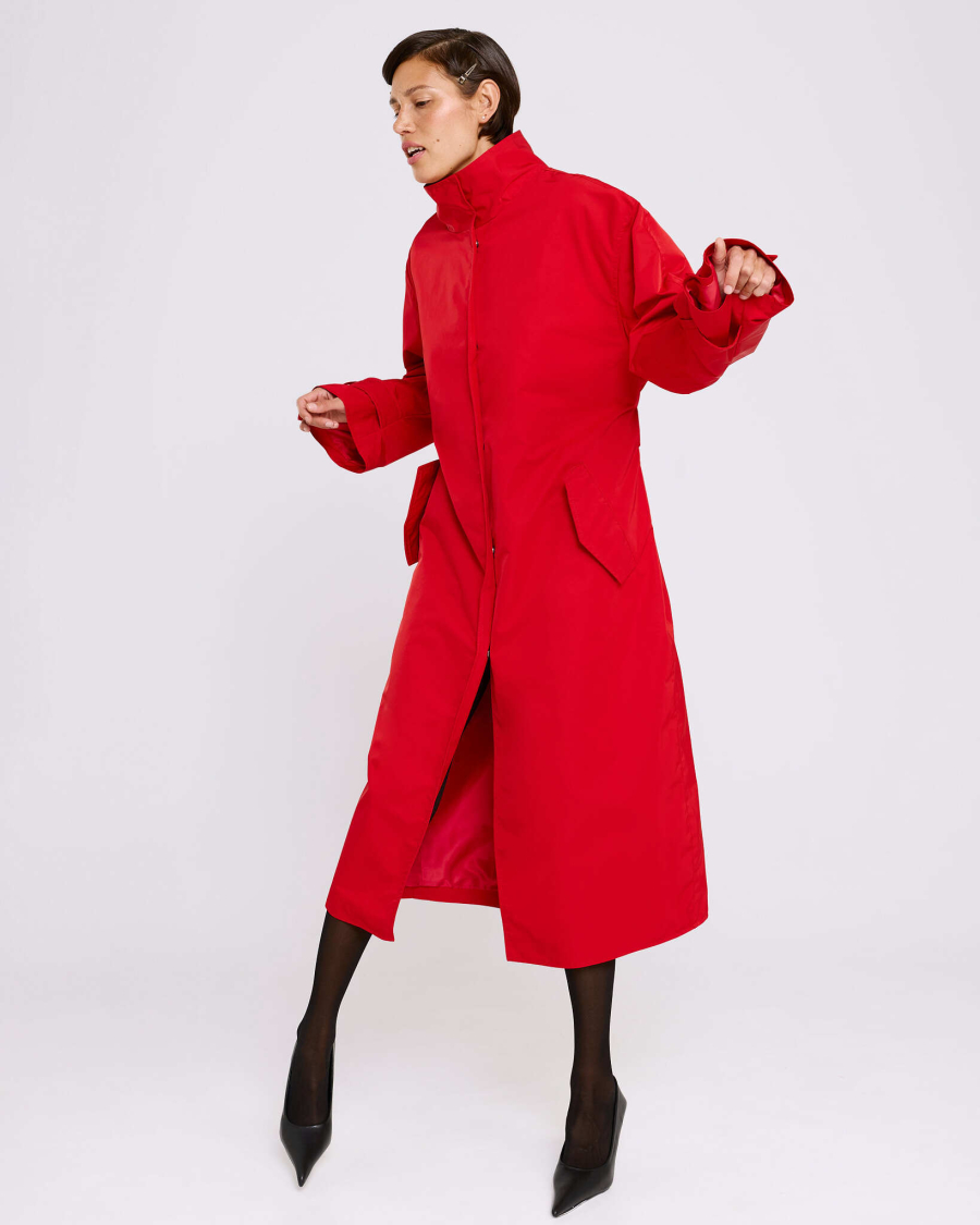 Тренч Anmuse, цвет: красный, SP300-RED купить онлайн