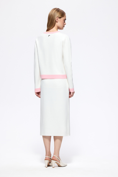 Кардиган с завязками-бантами DREAMS BY ALENA AKHMADULLINA, цвет: белый, 126104040304455/102000 купить онлайн