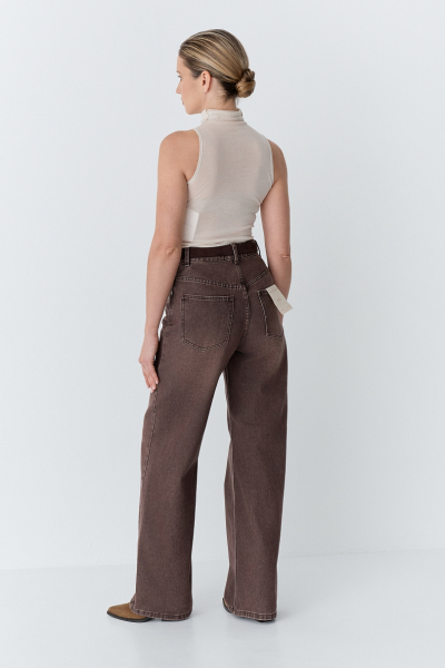 Джинсы Ricoco, цвет: Кофейный, 6041/2 купить онлайн