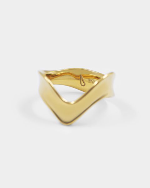 Кольцо-элемент с золотым покрытием Fragment 8 Darkrain, цвет: позолота, LS4025 купить онлайн