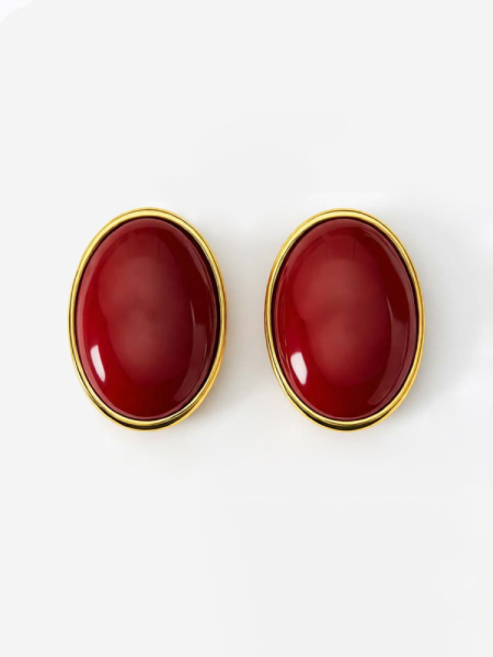 Серьги винтаж red eyes