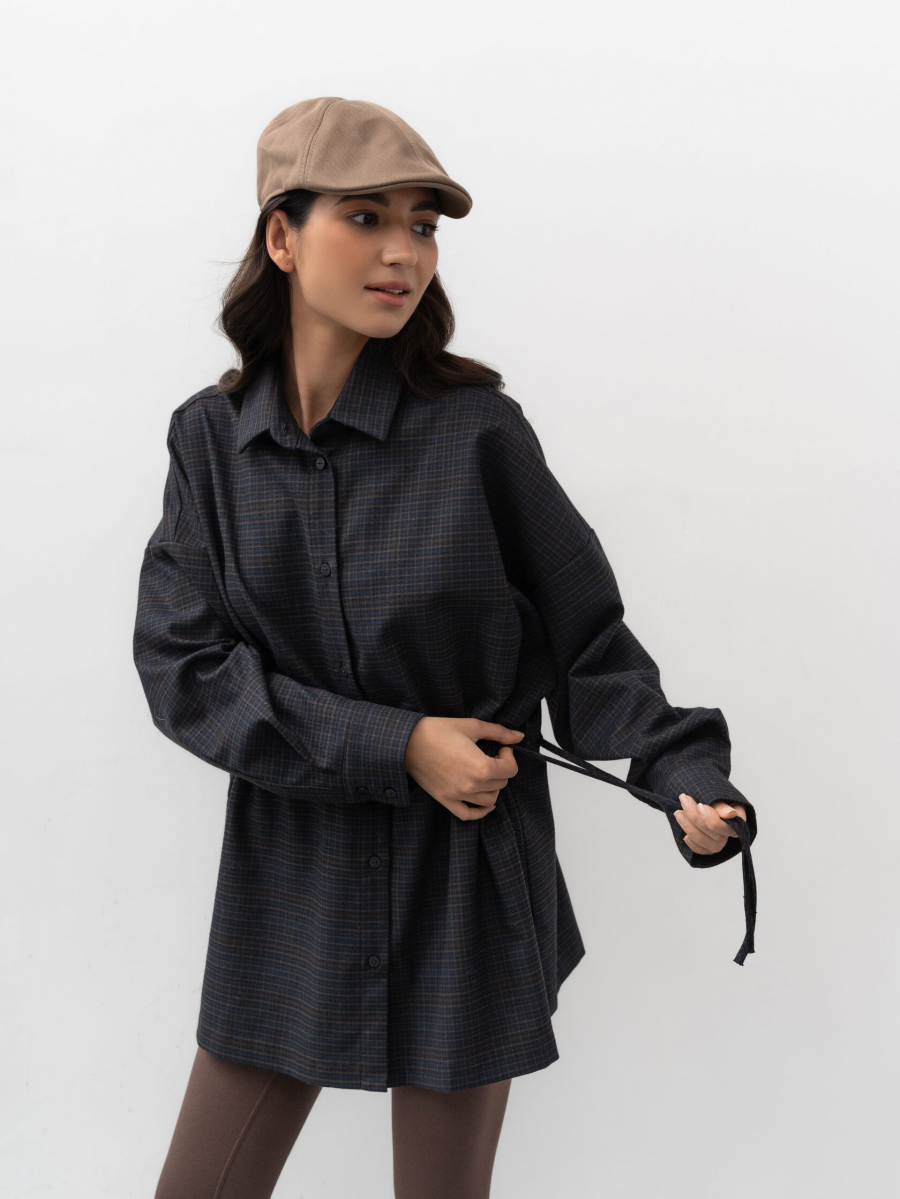 Рубашка Traveler TRES, цвет: темно-синий, НФ-00002420 купить онлайн