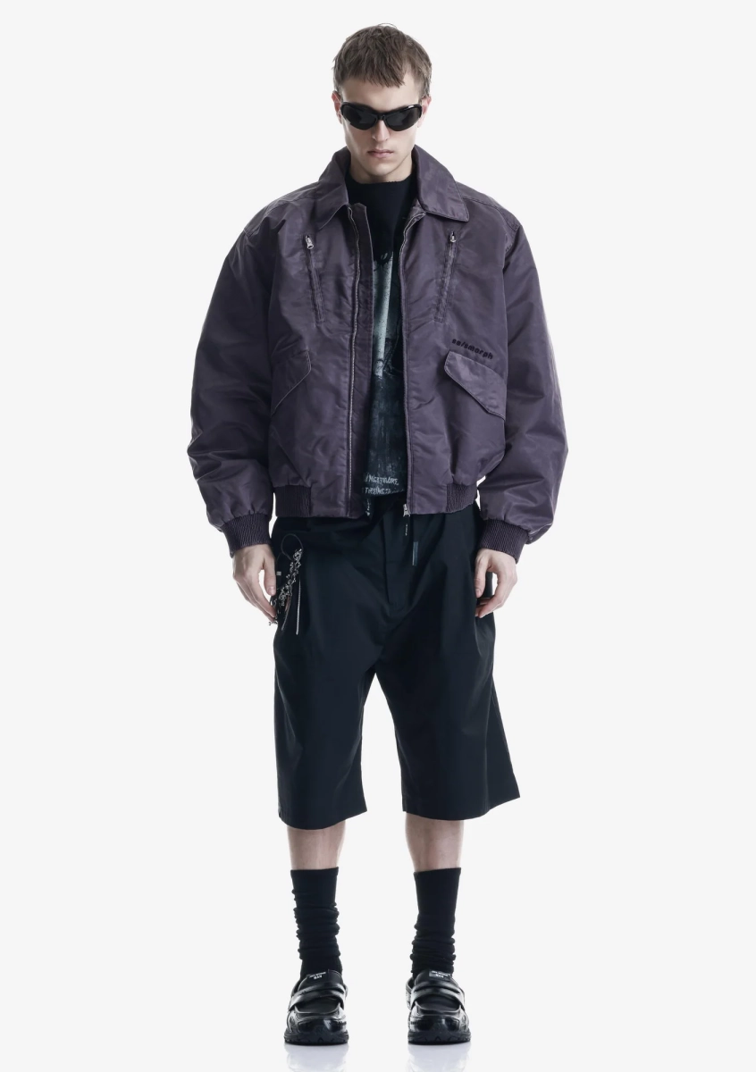 Куртка-бомбер KRAKATAU, цвет: фиолетовый, Qu568-93 купить онлайн