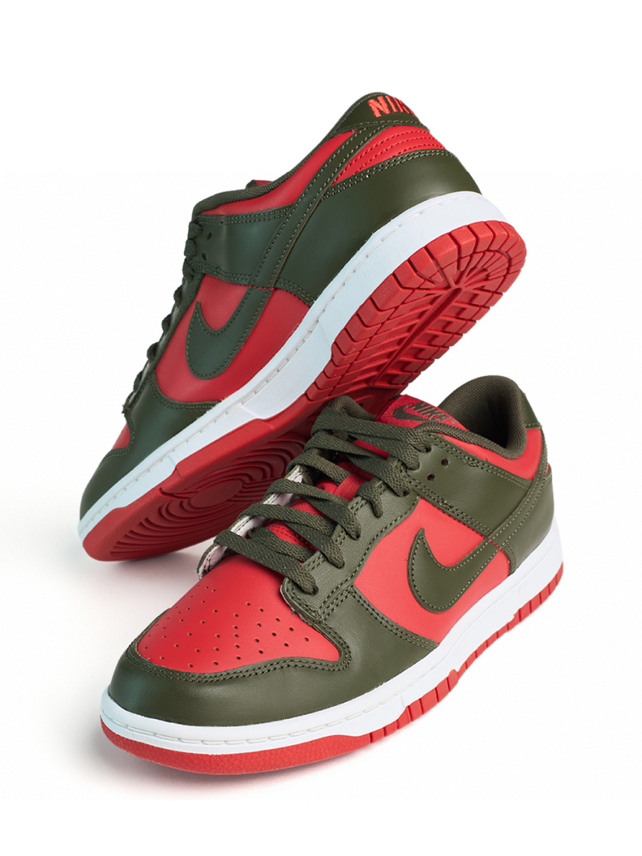 Кроссовки мужские Nike Dunk Low Retro "Mystic Red" NKDADDYS SNEAKERS, цвет: красный DV0833-600 купить онлайн