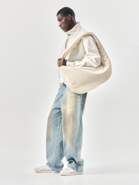 Сумка NAIPACHE, цвет: кремовый  купить онлайн