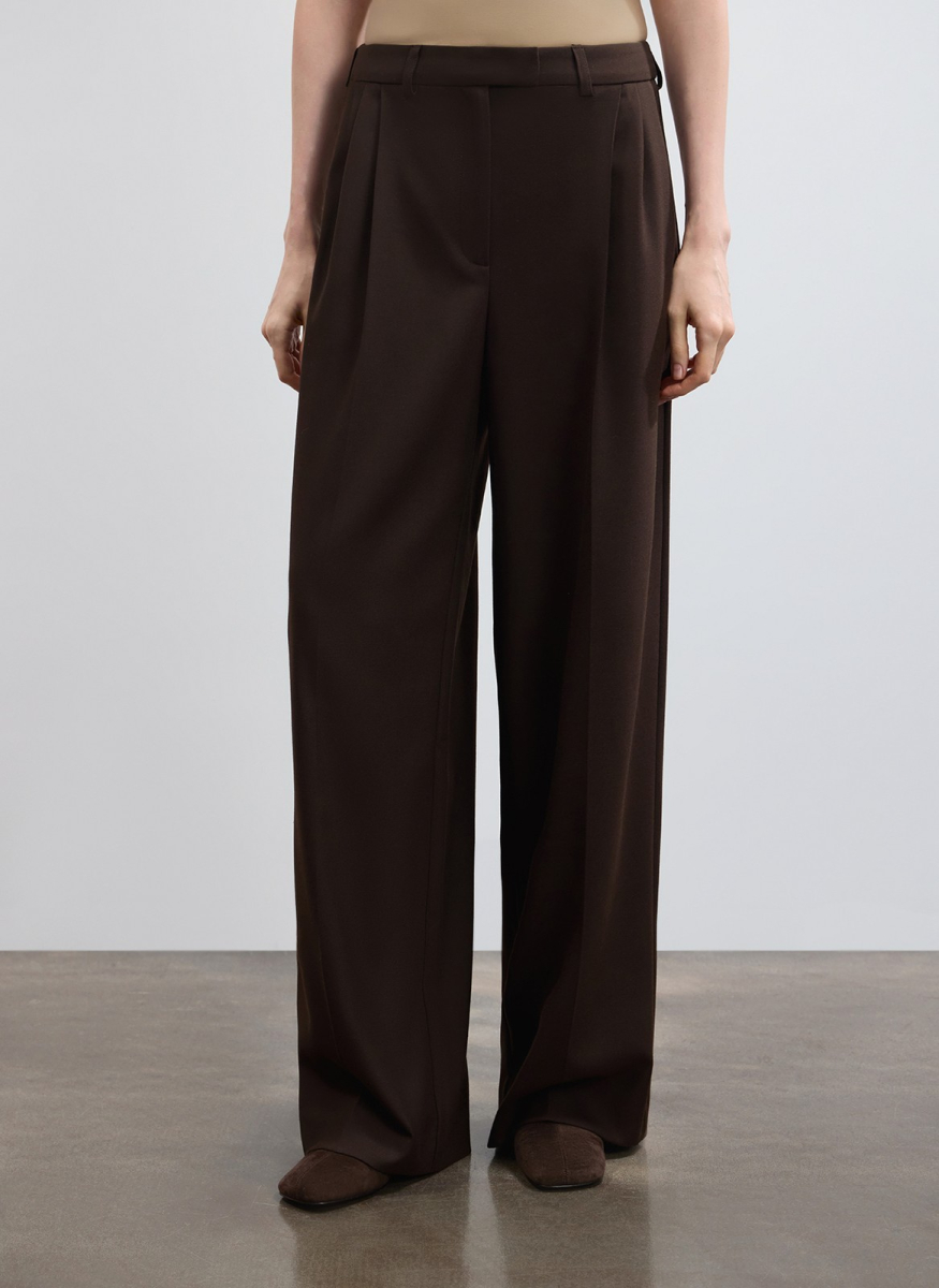 Брюки широкие