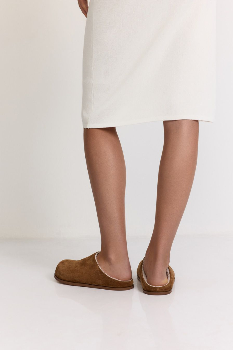 Сабо из натуральной замши Lera Nena, цвет: коричневый LN.207.17870.700 купить онлайн