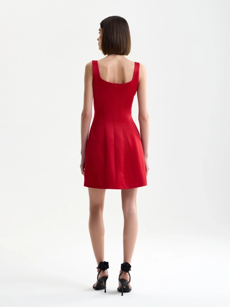 Платье футляр с рельефами мини TRUE RED, цвет: красный, 253403 купить онлайн