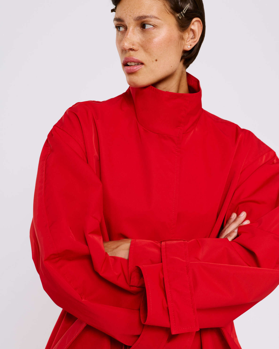 Тренч Anmuse, цвет: красный, SP300-RED купить онлайн