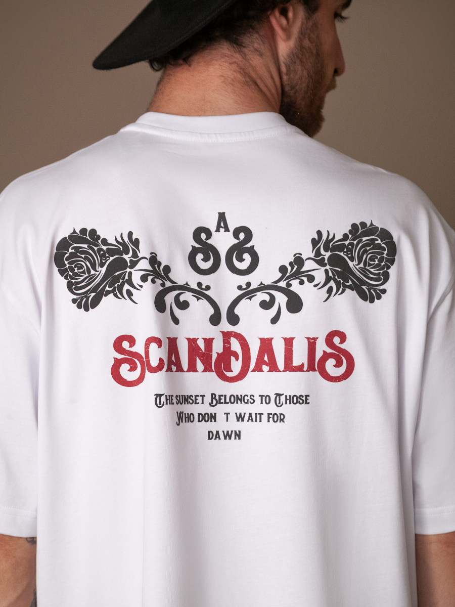 Футболка бархат SCANDALIS, цвет: белый, ФБ035а купить онлайн