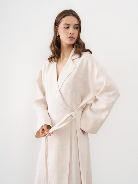 Платье Bloom Lotus PURE LINEN, цвет: бежевый  |новая коллекция купить онлайн