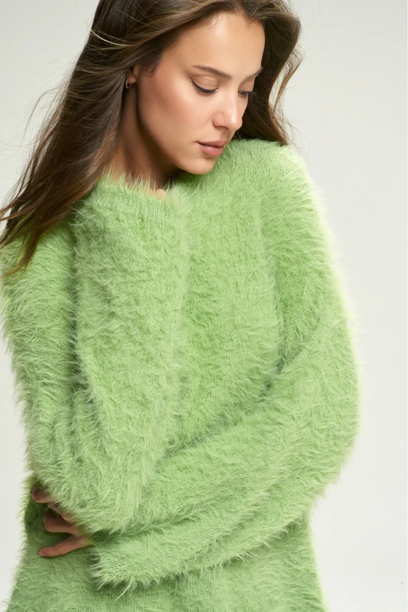 Джемпер Fluffy Grinch