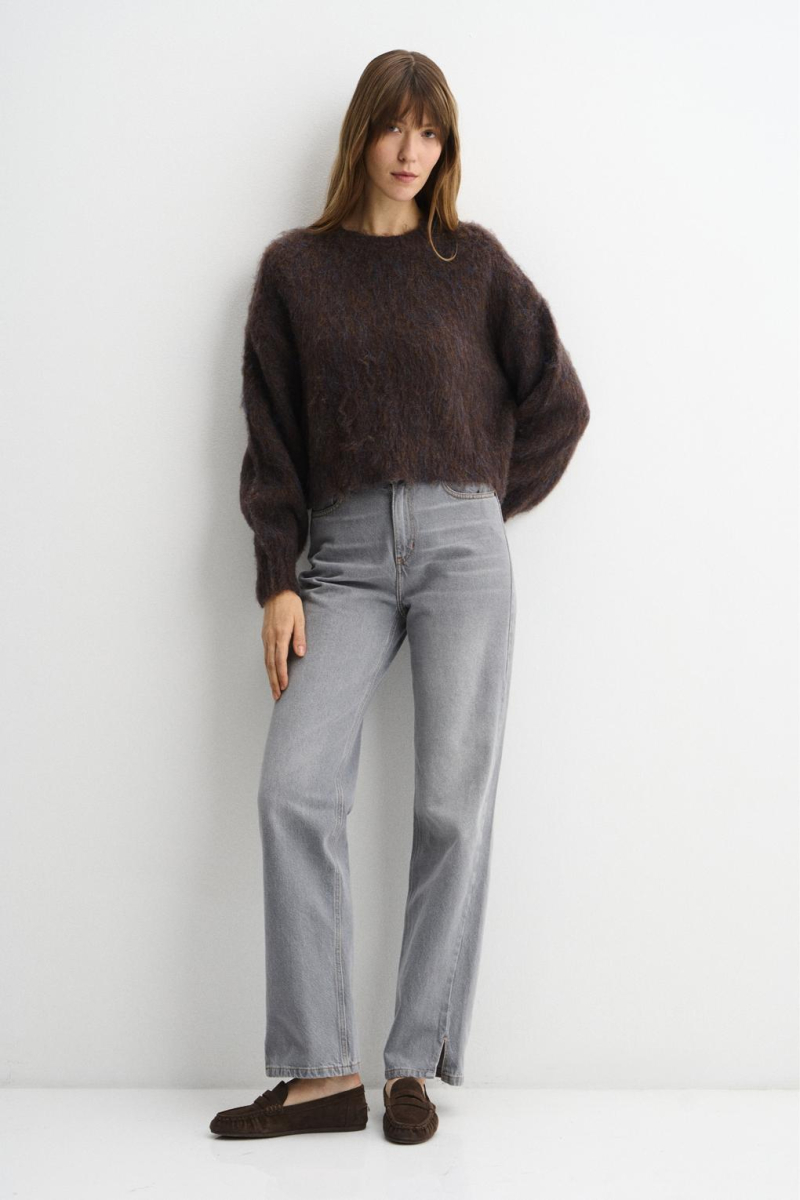 Джемпер WARO ENEVOO, цвет: коричневый, 02626 купить онлайн