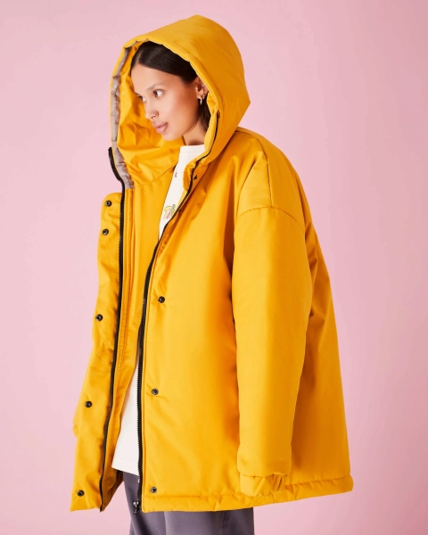 Бомбер горчица зима TABOO, цвет: горчица, Bgor купить онлайн