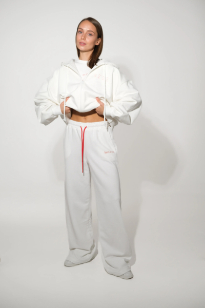 Брюки широкие Sport is life