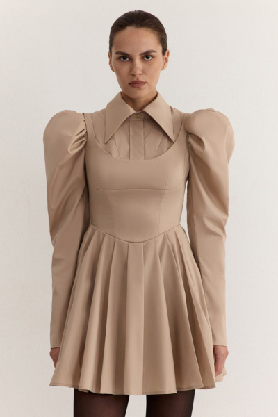 Платье из смесового хлопка