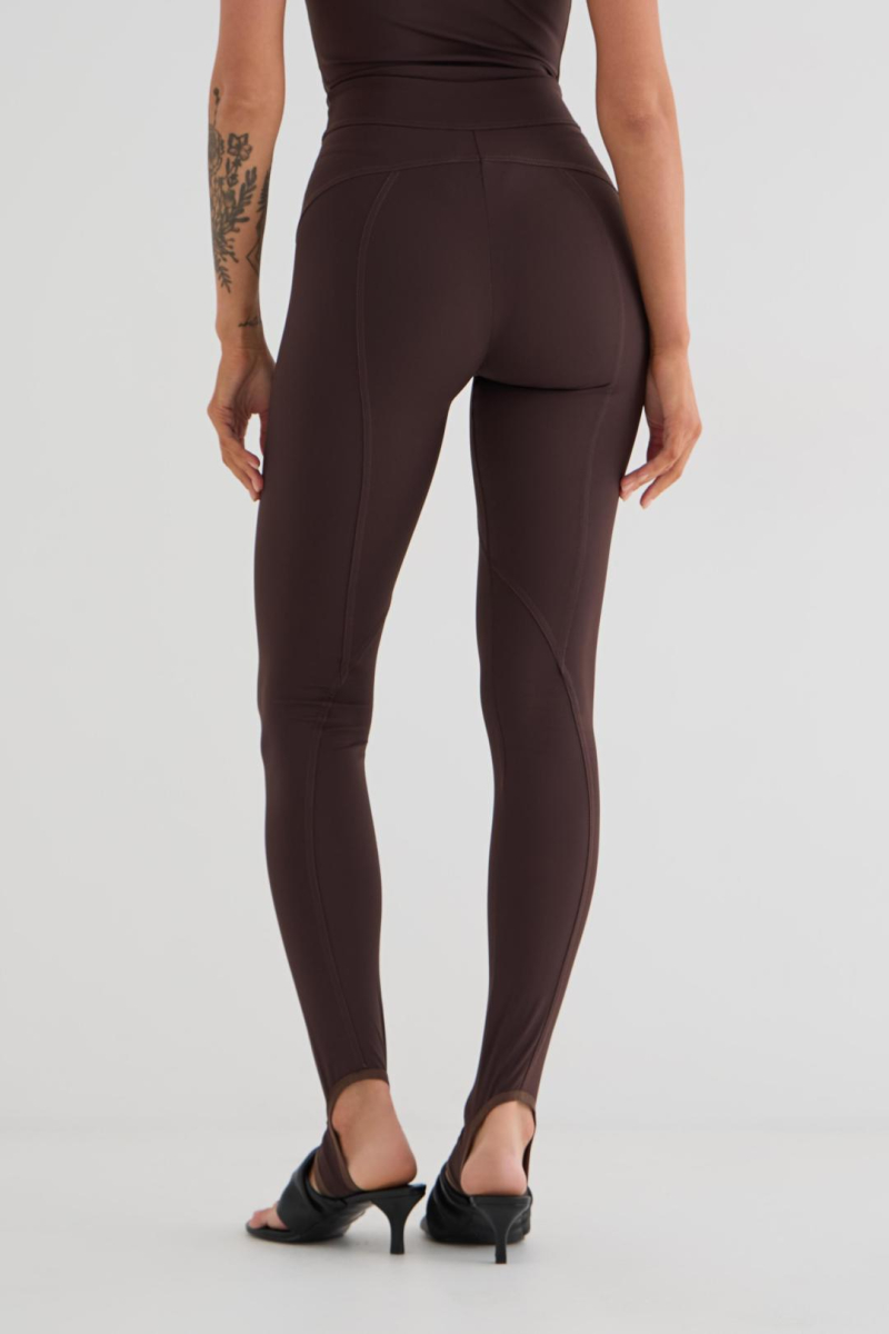Легинсы Relief CULT, цвет: коричневый,  купить онлайн