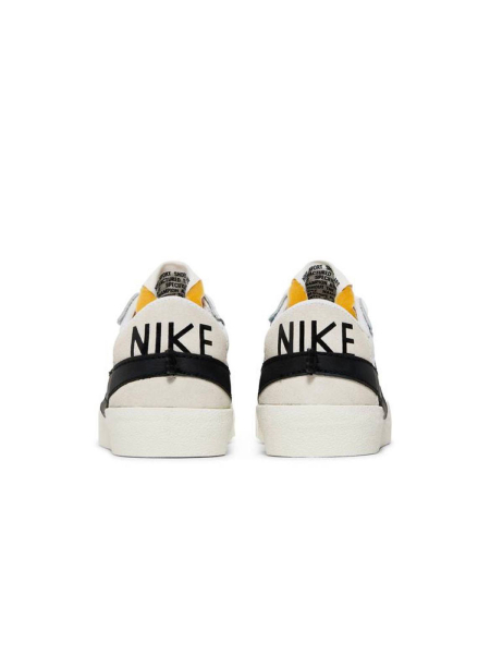 Кеды Nike Blazer Low '77 Jumbo shvetsov store, цвет: white black, DN2158-101 со скидкой купить онлайн
