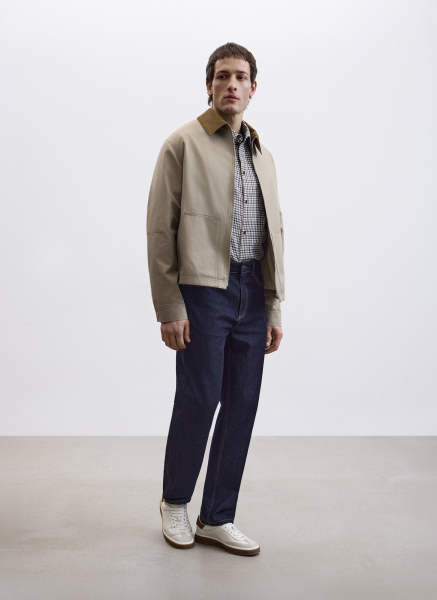 Куртка из фактурного хлопка ALL WE NEED, цвет: хаки, 2603M5332-27 купить онлайн