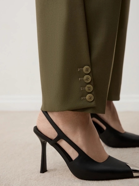 Брюки MOANA ANNA PEKUN, цвет: хаки, 50.2564.510 купить онлайн