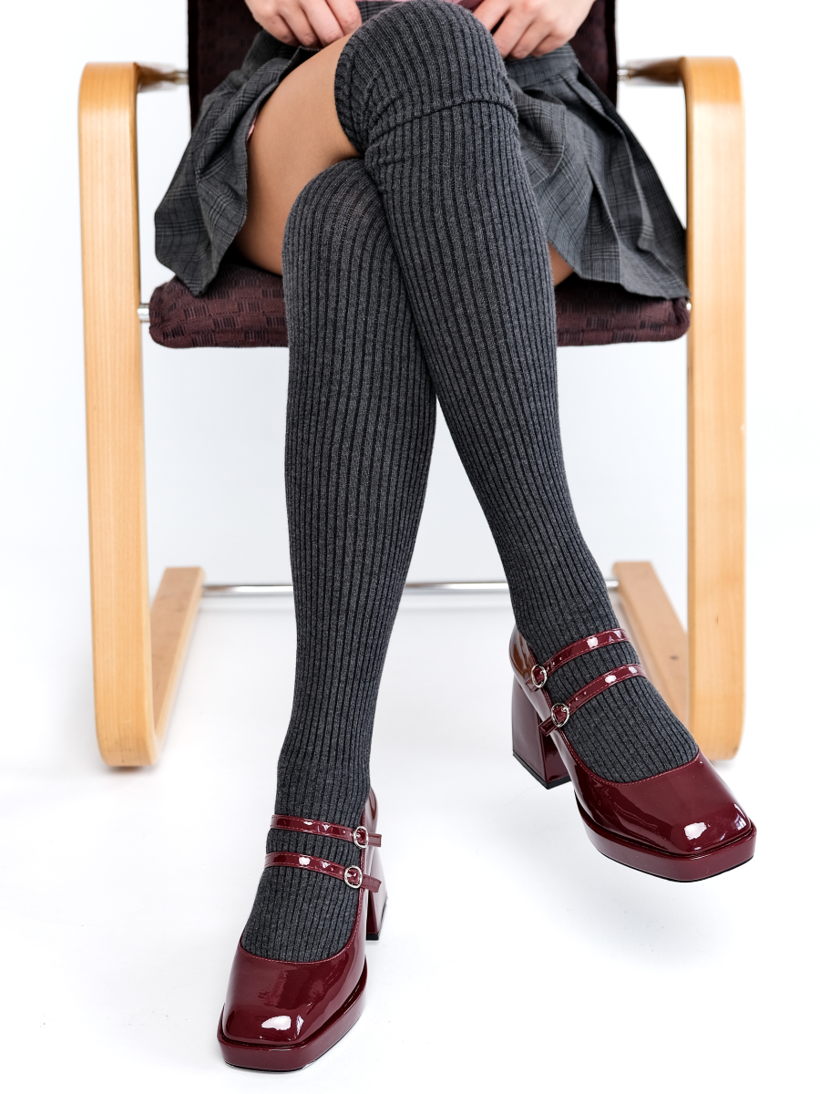 Гольфины классика TENDEN, цвет: серый WGF20/08-серый купить онлайн