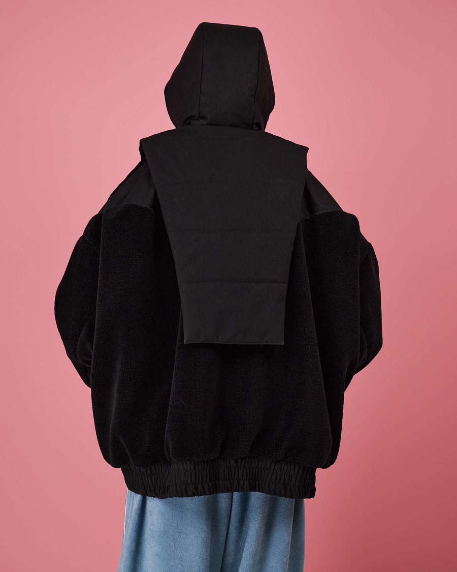 Бомбер с манишкой TABOO, цвет: Черный, BrManBl купить онлайн