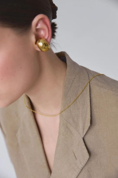 Серебряная цепочка «Пузыри» с гранями с позолотой SBLESKOM, цвет: позолота, 21517 купить онлайн