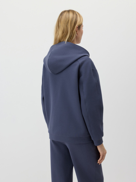 Прямое худи Conso, цвет: синий,  купить онлайн