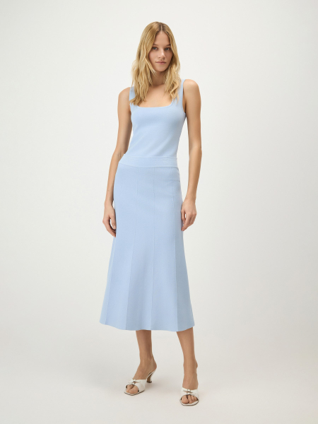 Топ с квадратным вырезом Conso, цвет: голубой, KM 260715 - голубой купить онлайн