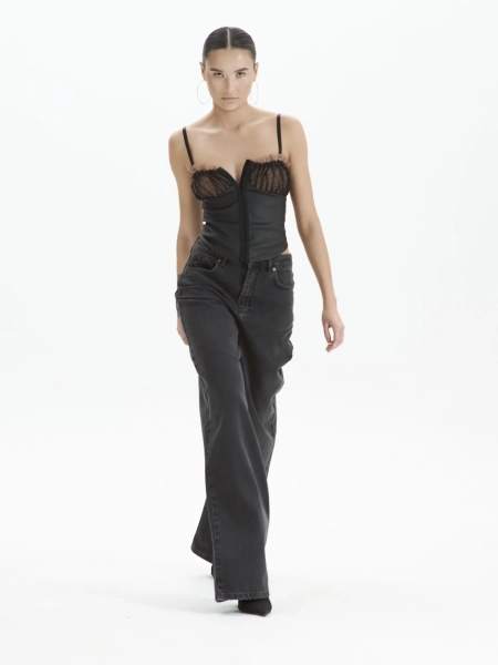 Топ ‘PEASANTKA’ M31DESIGN, цвет: black,  купить онлайн