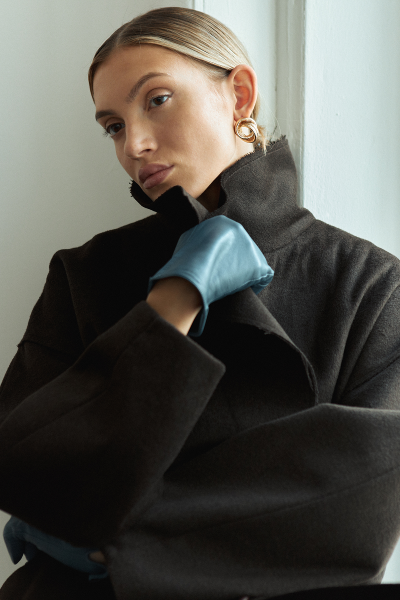 Пальто О-силуэта MIA AIM, цвет: темный шоколад, MIA539 купить онлайн