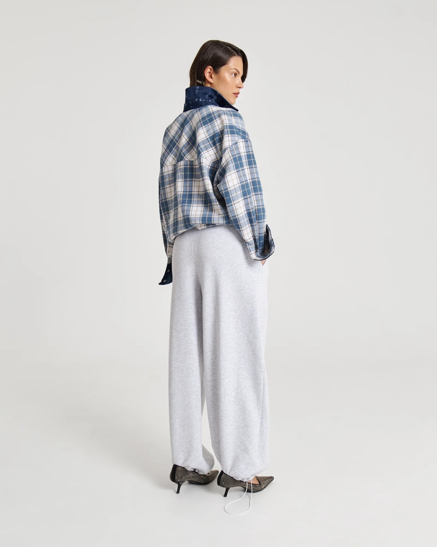 Рубашка в клетку BLUE