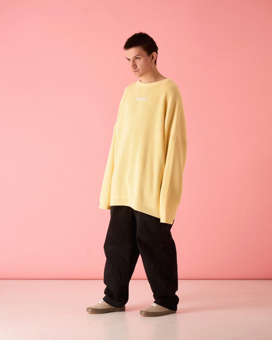 Свитер over TABOO, цвет: Желтый, svyeover купить онлайн