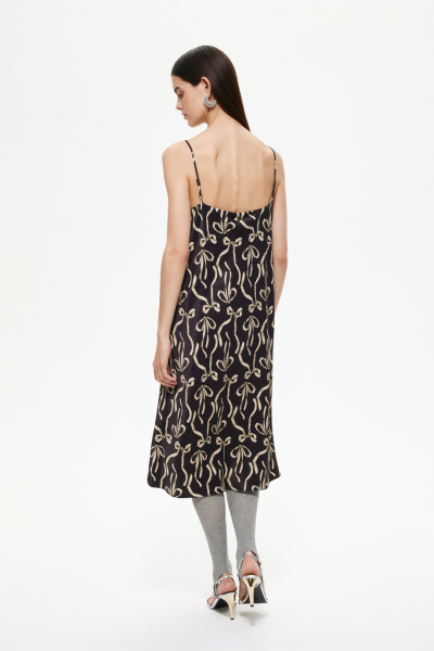 Платье-комбинация с принтом DREAMS BY ALENA AKHMADULLINA, цвет: коричневый, 225102130204468/208000 купить онлайн