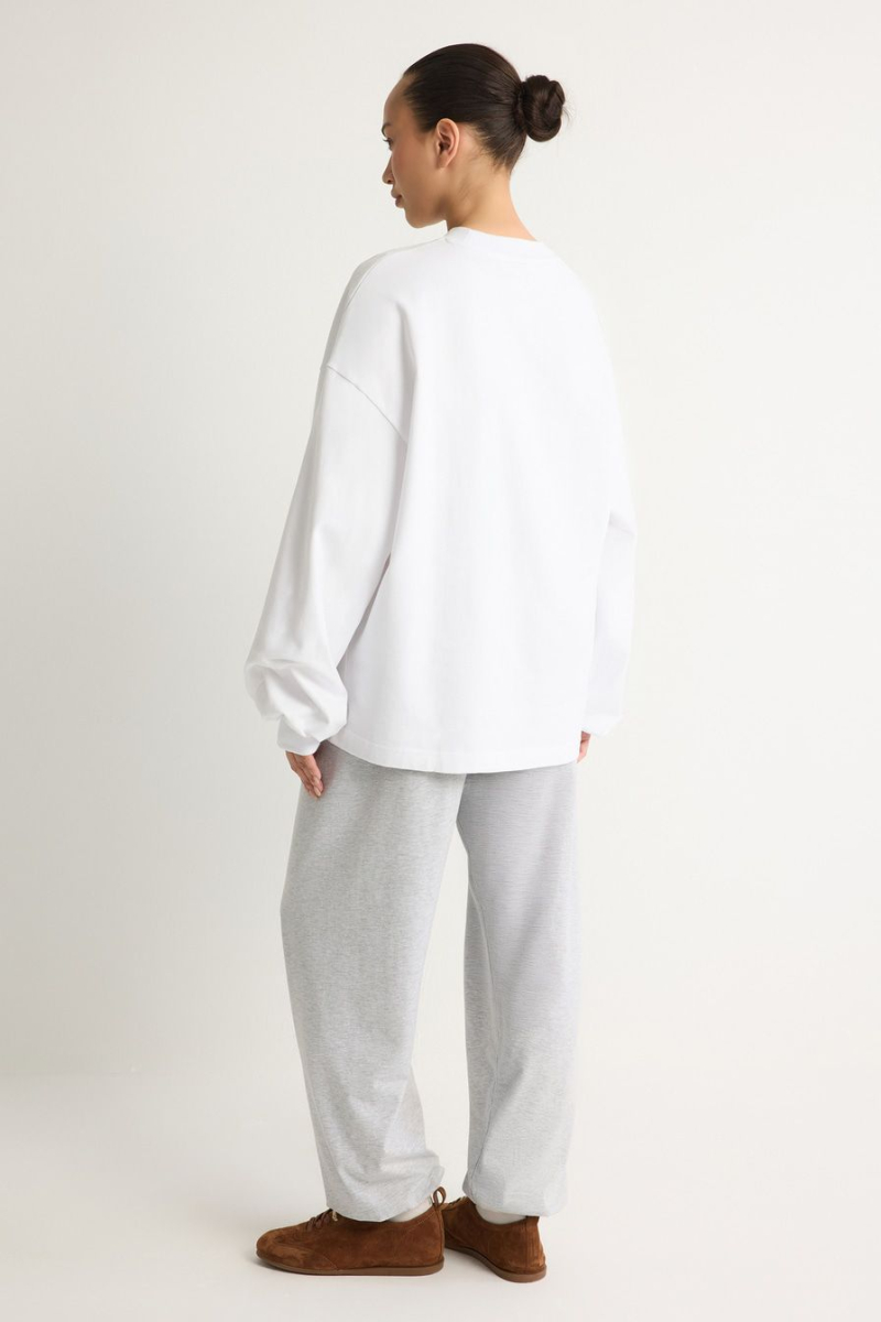 Лонгслив из смесового хлопка TOPTOP, цвет: белый с принтом, TT.025.18268.101 купить онлайн