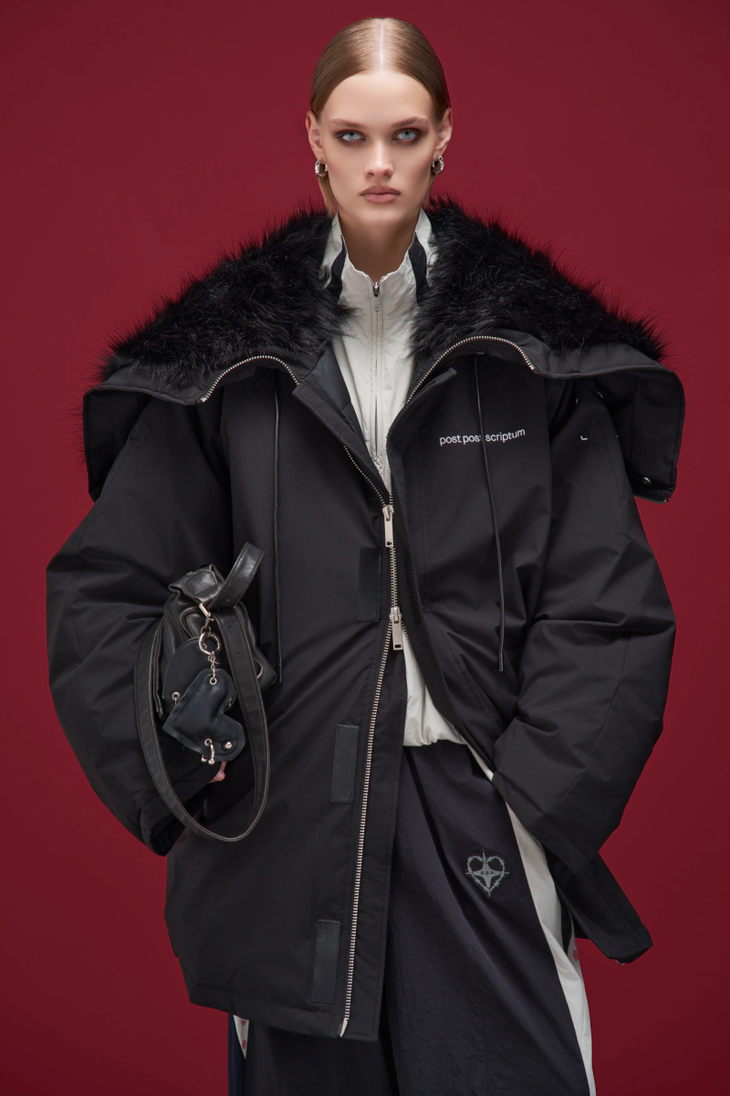 Оверсайз парка COLD LINE