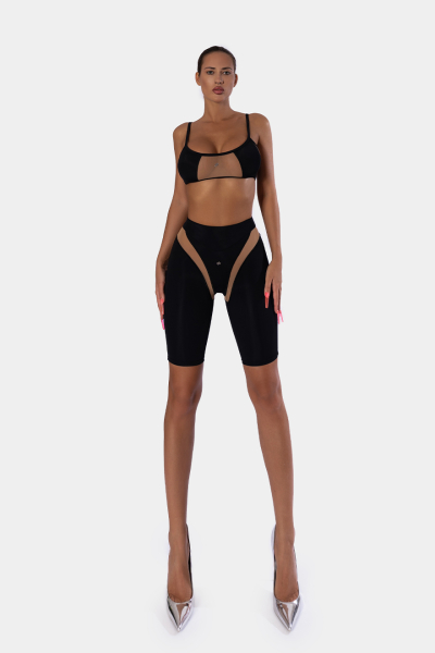 Топ Nude qb A QUICK BUCK, цвет: black,  купить онлайн