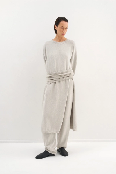 Пояс ОТО Mankova, цвет: серый SS26-017 купить онлайн