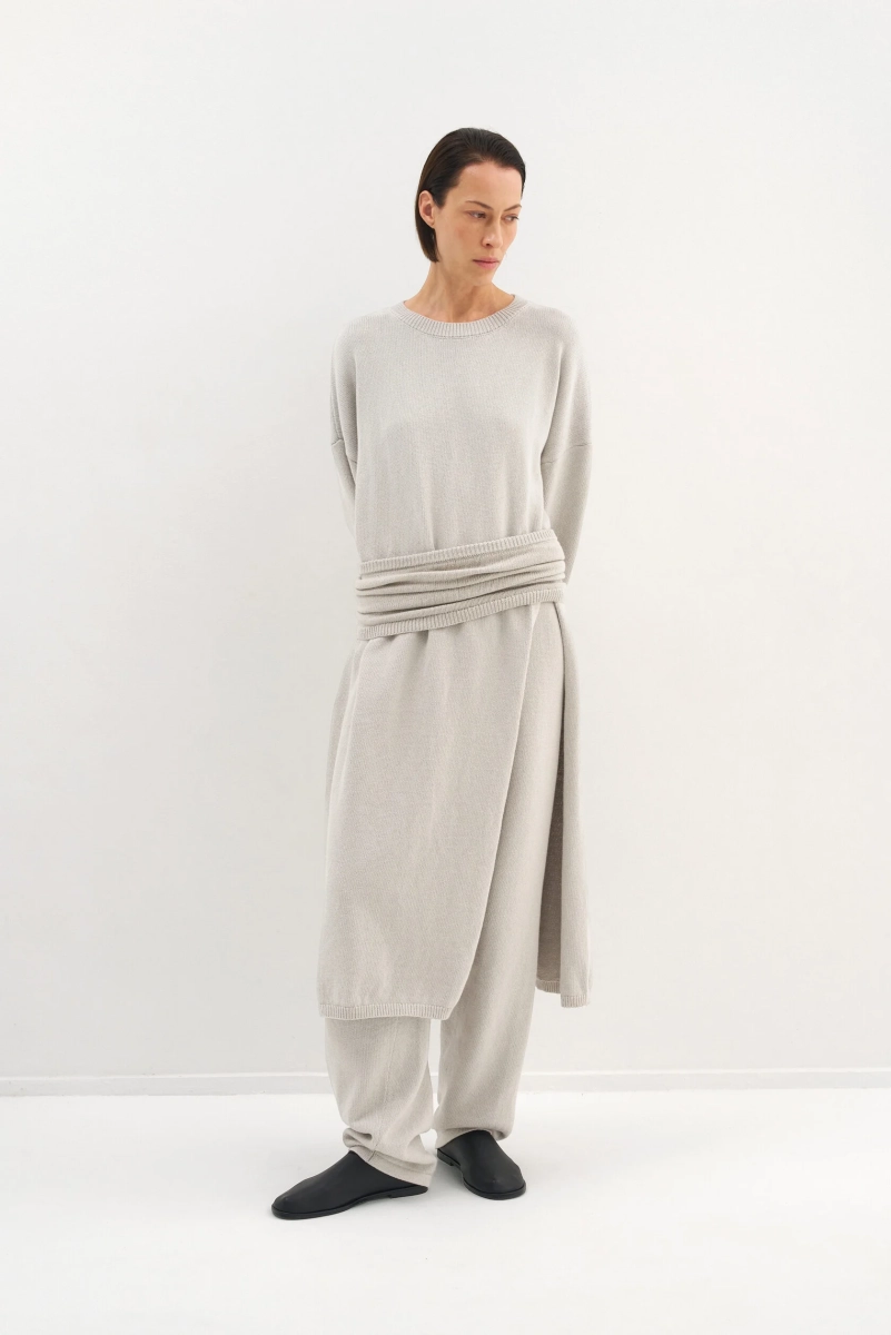 Пояс ОТО Mankova, цвет: серый SS26-017 купить онлайн