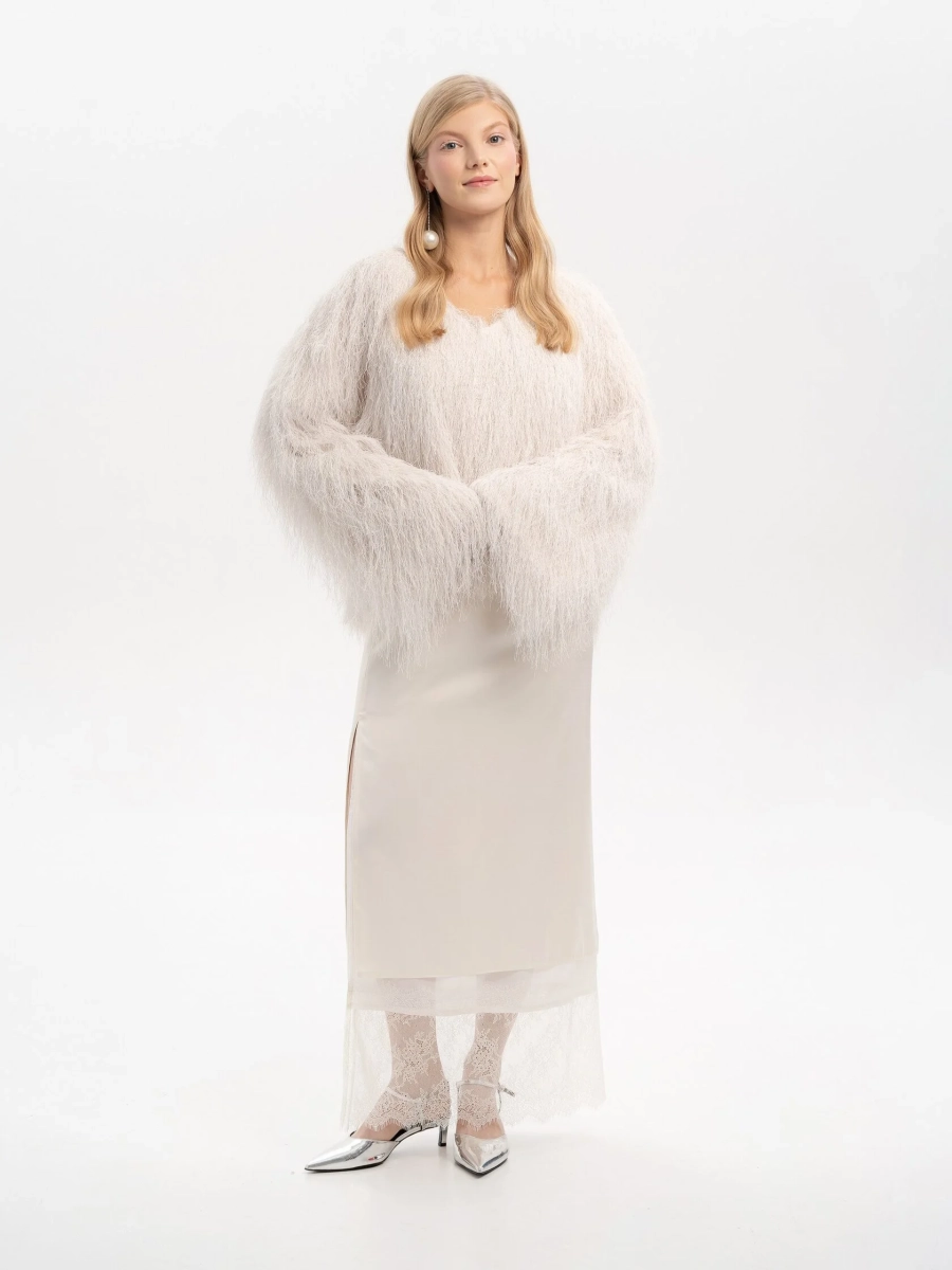 Свитшот Shine bright TRES, цвет: молочный, НФ-00002621 купить онлайн