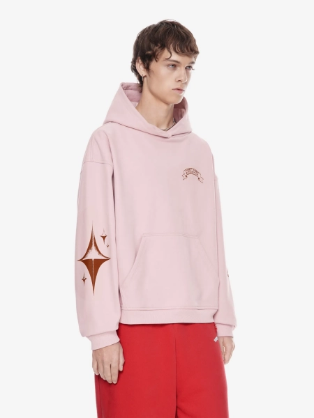 Худи с принтом POST POST SCRIPTUM, цвет: розовый, 1125.002.00.04.420 купить онлайн