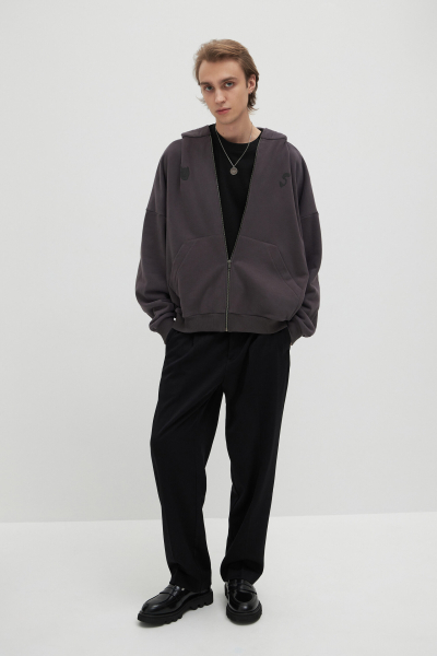 Худи Stars Purple Grey