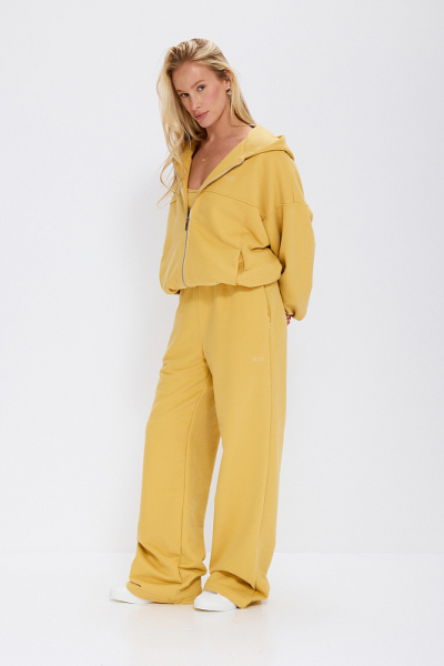 Палаццо из бархатистого хлопка ABDA, цвет: сафари, 312609102970 купить онлайн