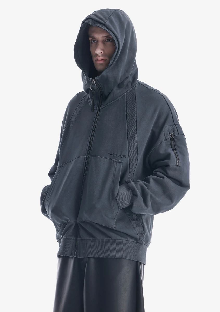 Худи BOREWHAL KRAKATAU, цвет: темно-серый, Fu118-2 купить онлайн