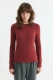 Лонгслив трикотажный с шерстью Daisyknit, цвет: кирпичный,  купить онлайн