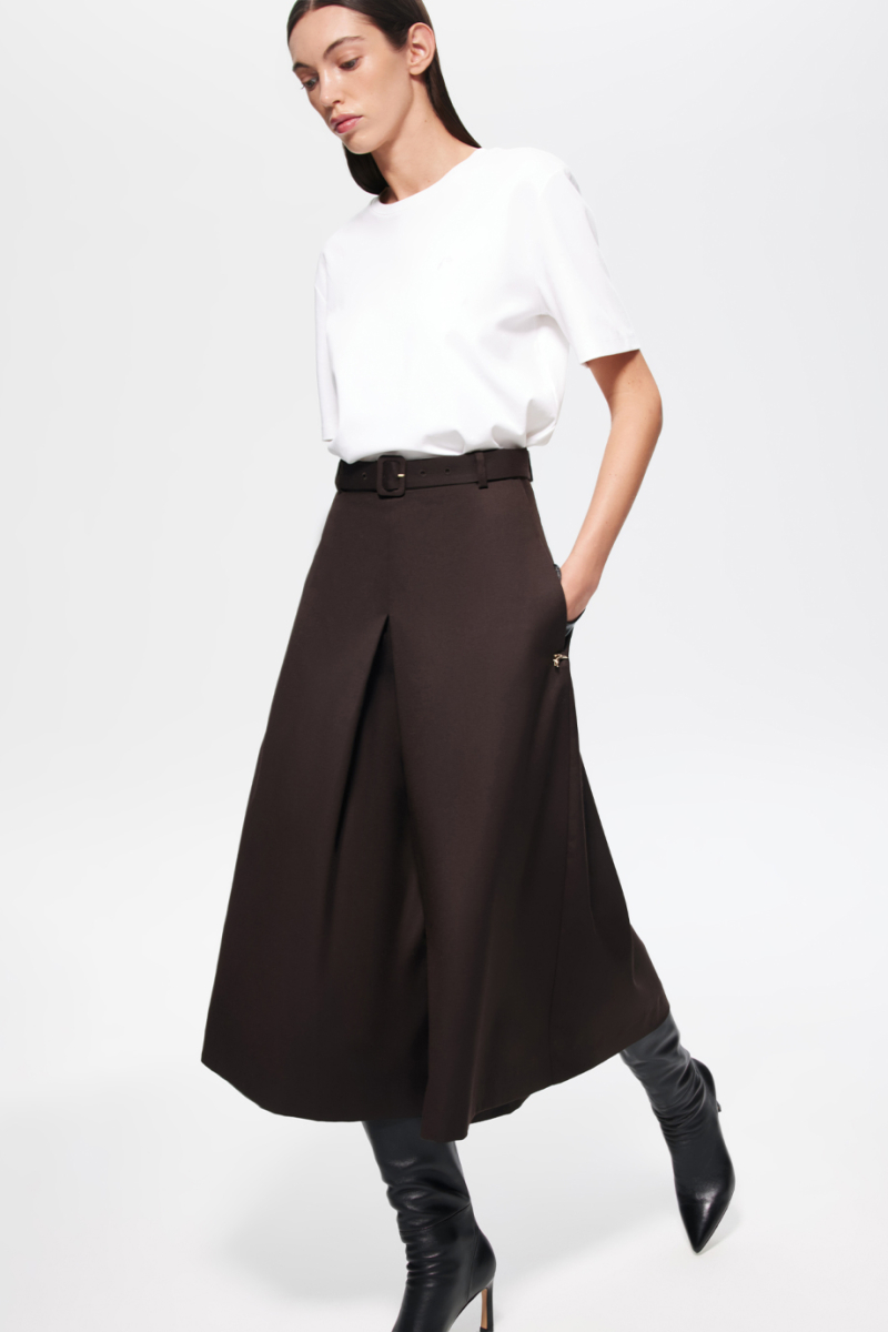 Брюки DREAMS BY ALENA AKHMADULLINA, цвет: коричневый, 225102080204401/108000 купить онлайн