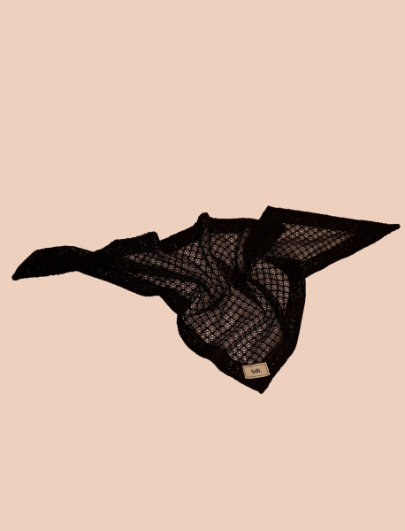 Косынка №44 Filet Lace SOL, цвет: Черный 815031601 купить онлайн